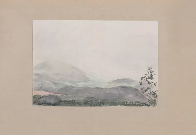 Krajobraz II av Wojciech Weiss