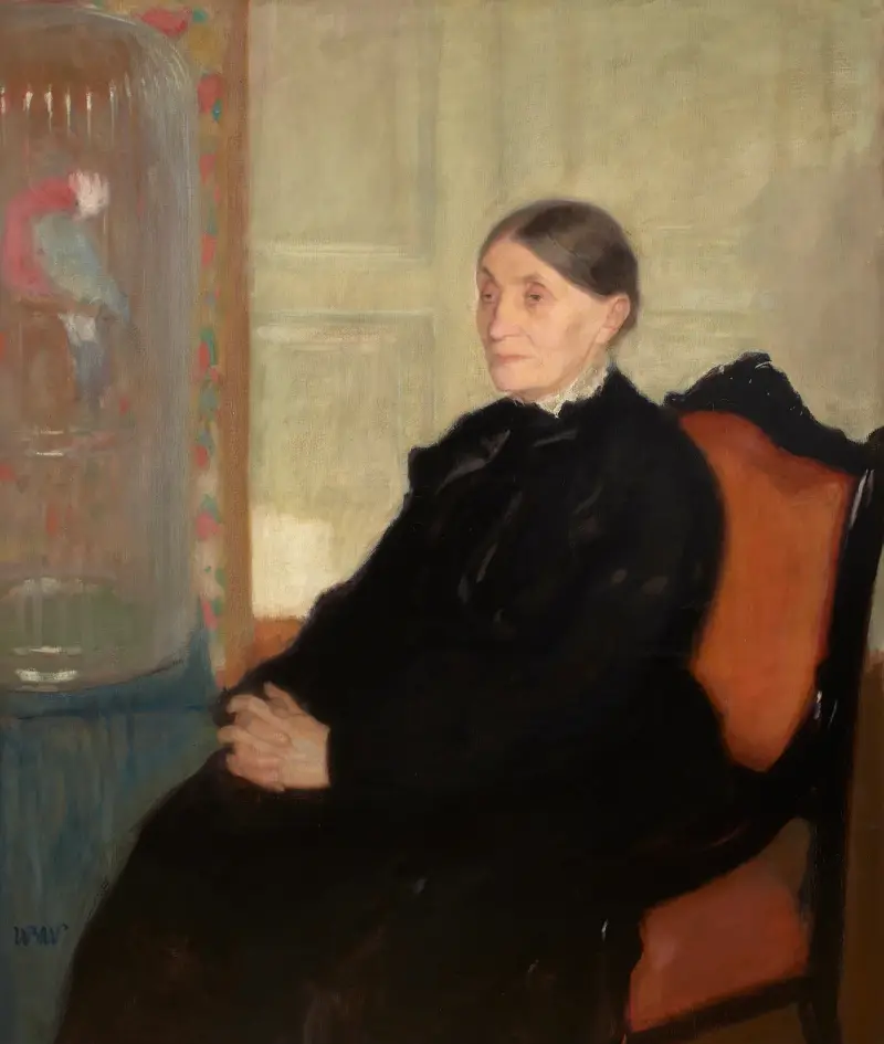 Porträtt av Katarzyna Krassowska av Wojciech Weiss