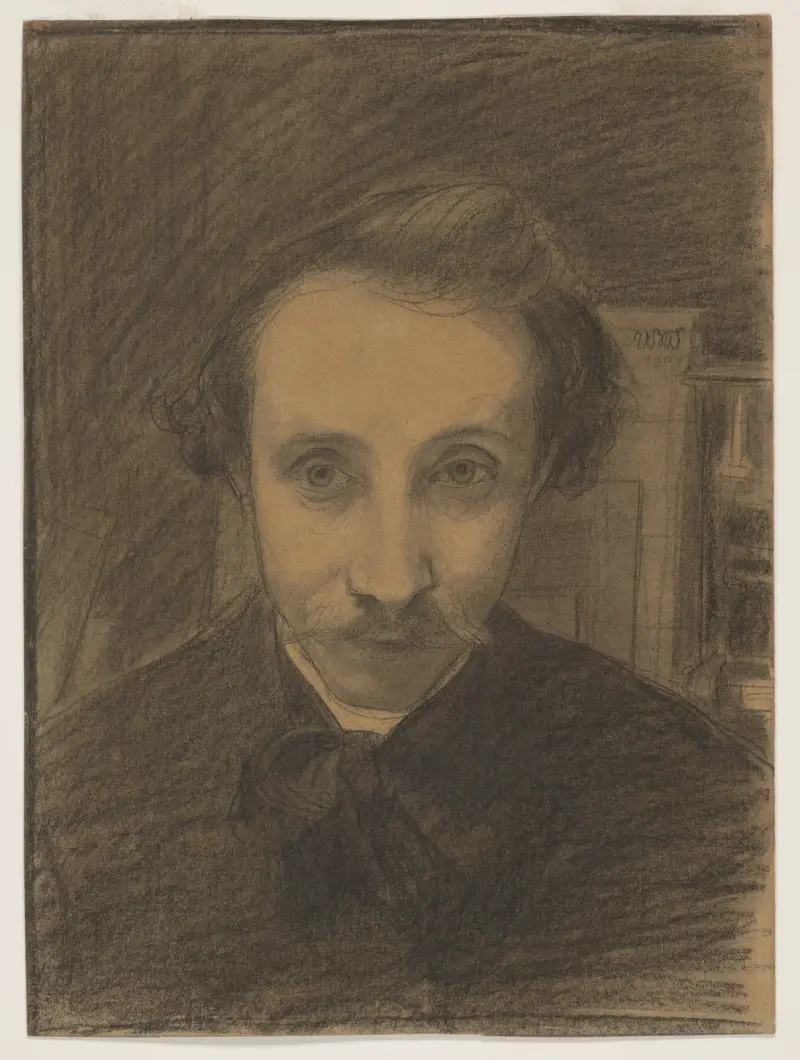 Självporträtt av Wojciech Weiss