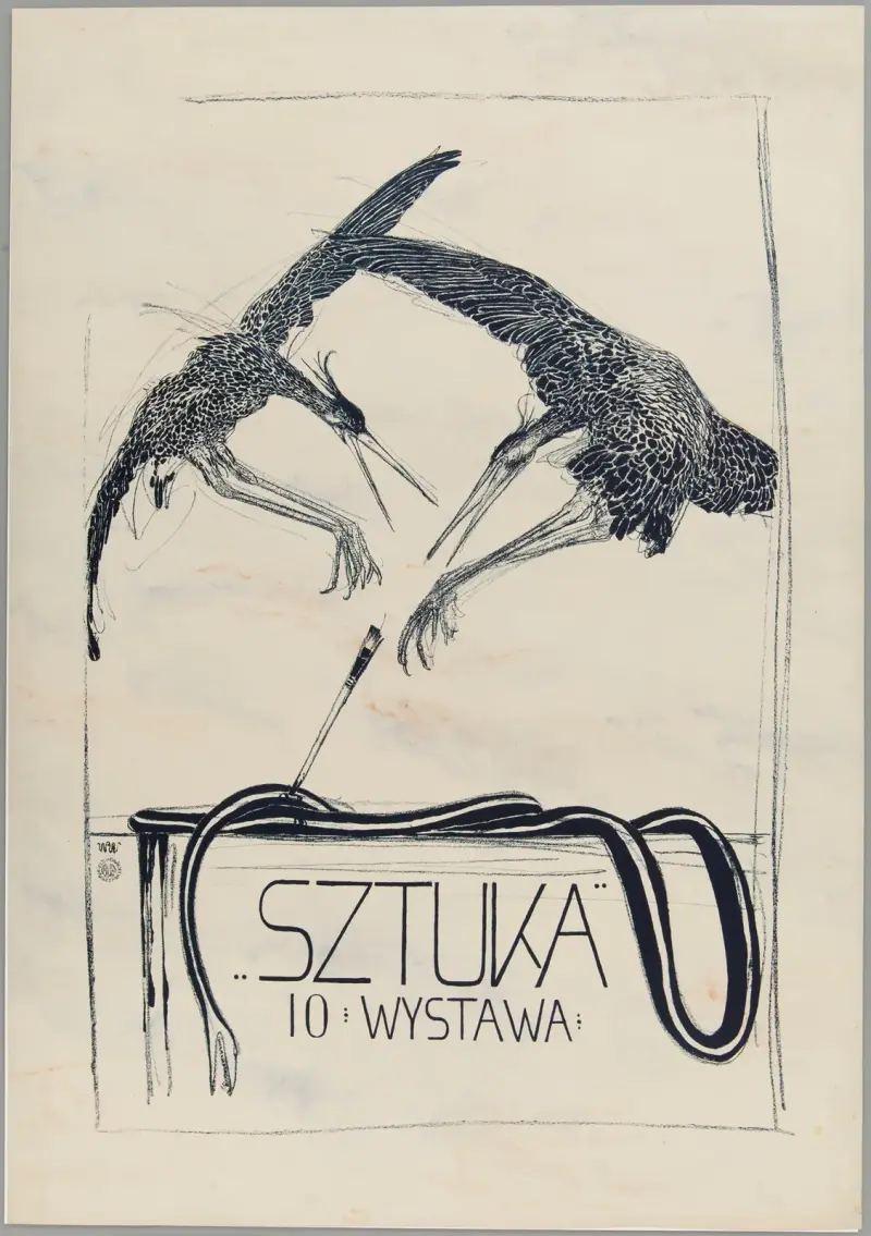 Sztuka 10 wystawa av Wojciech Weiss