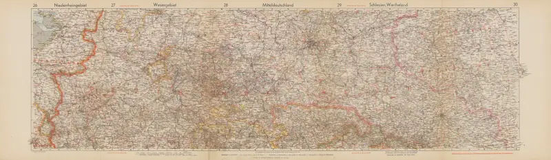 Niederrheingebiet, Wesergebiel, Mitteldeutschland, Schlesien, Wartheland av Wolfgang Preuss