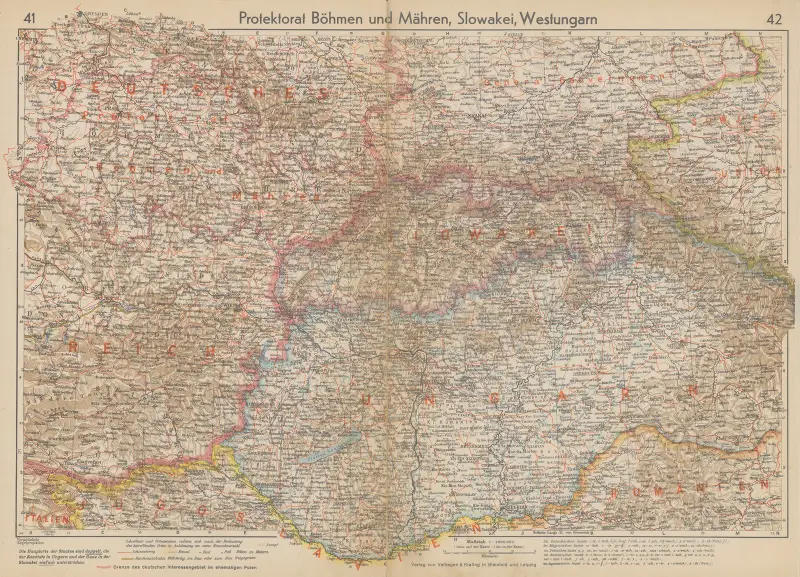 Protektorat Böhmen und Mähren, Slowakei und Westungarn von Wolfgang Preuss