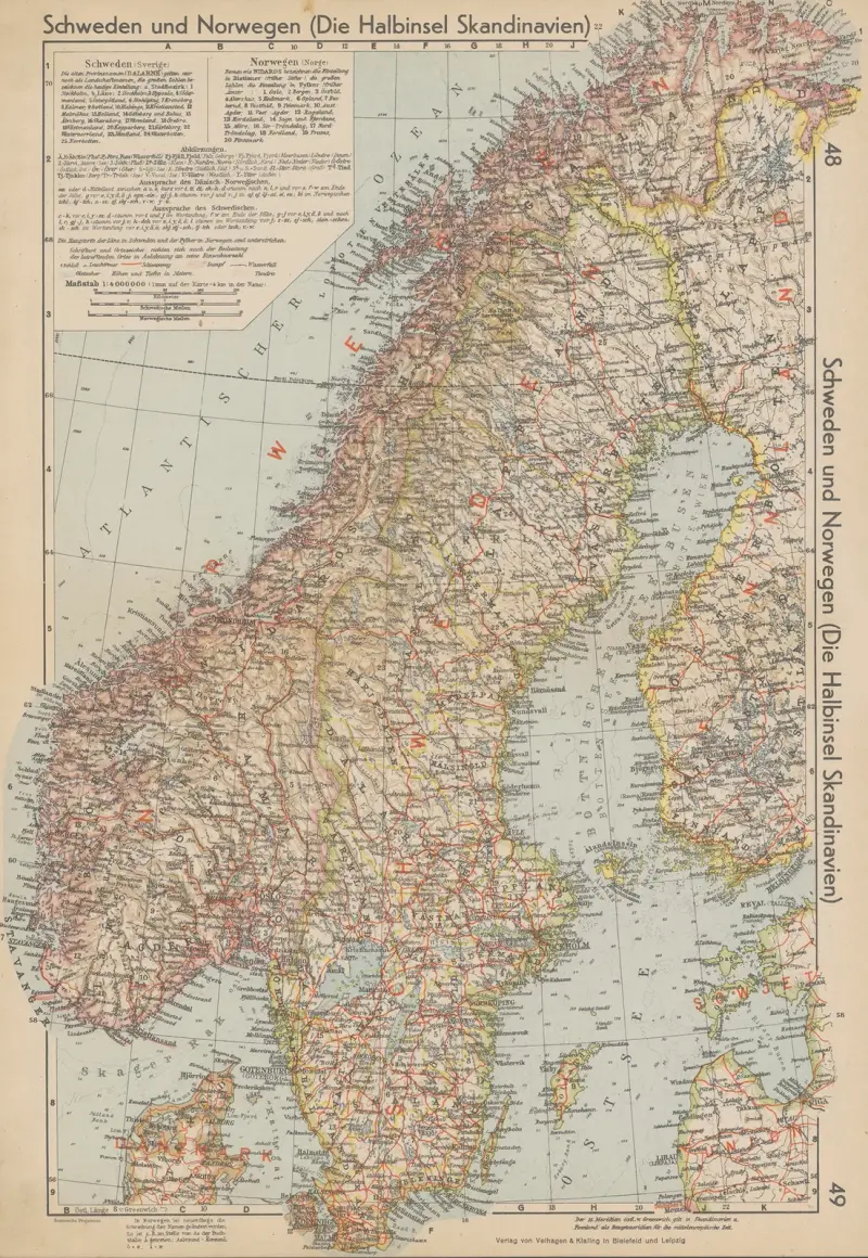 Schweden und Norwegen (Die Halbinsel Skandinavien) av Wolfgang Preuss