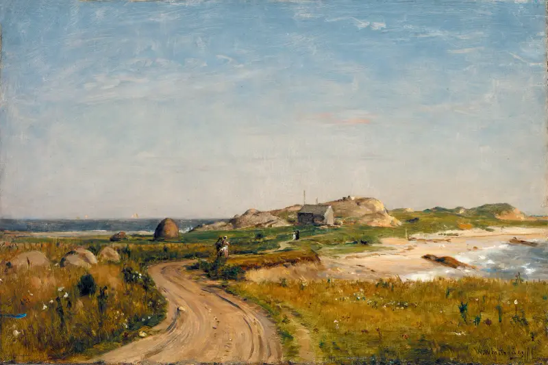 Seconnet Point, Rhode Island av Worthington Whittredge