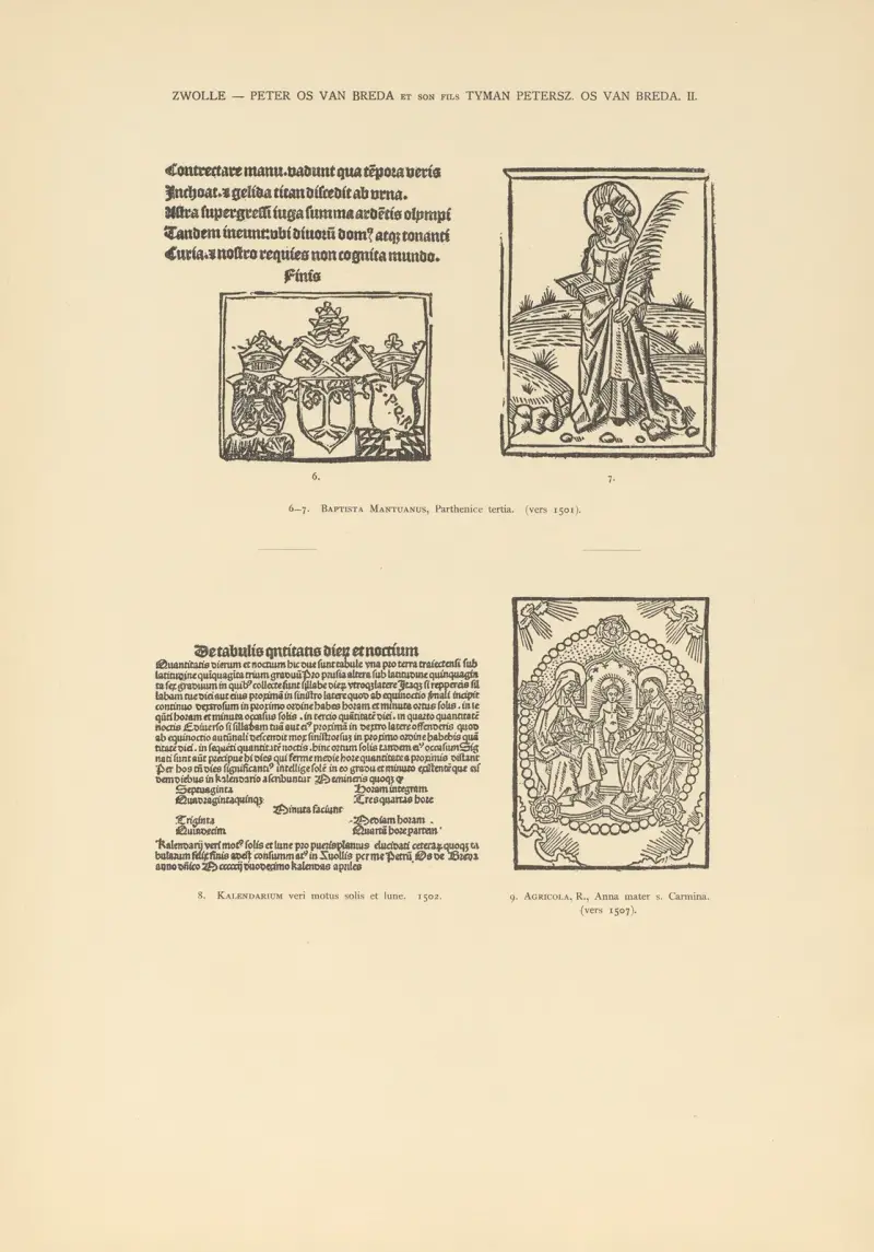 L’art typographique dans les Pays-Bas pendant les années 1500 à 1540 Pl.131 av Wouter Nijhoff