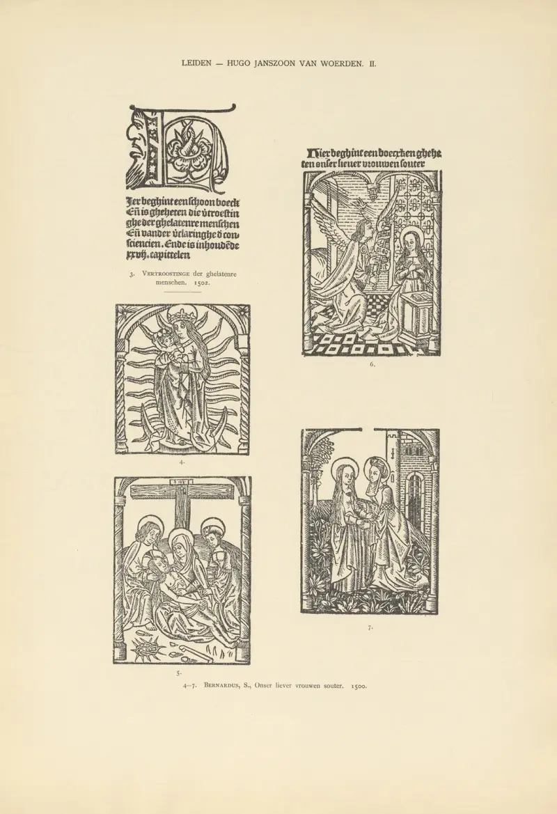 Sztuka typograficzna w Niderlandach w latach 1500–1540, tabl. 90, Wouter Nijhoff