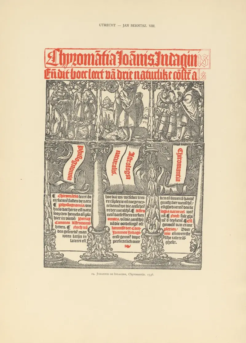 L’art typographique dans les Pays-Bas pendant les années 1500 à 1540 Pl.124 av Wouter Nijhoff