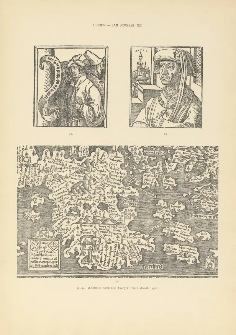 L’art typographique dans les Pays-Bas pendant les années 1500 à 1540 Pl.104 av Wouter Nijhoff