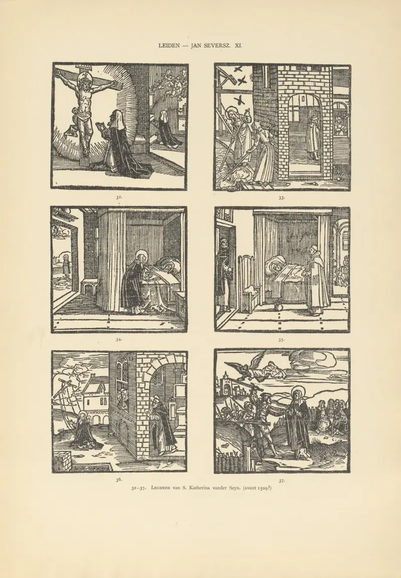 L’art typographique dans les Pays-Bas pendant les années 1500 à 1540 Pl.102 av Wouter Nijhoff