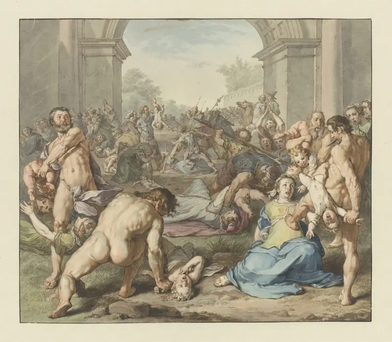 De kindermoord te Bethlehem av Wybrand Hendriks