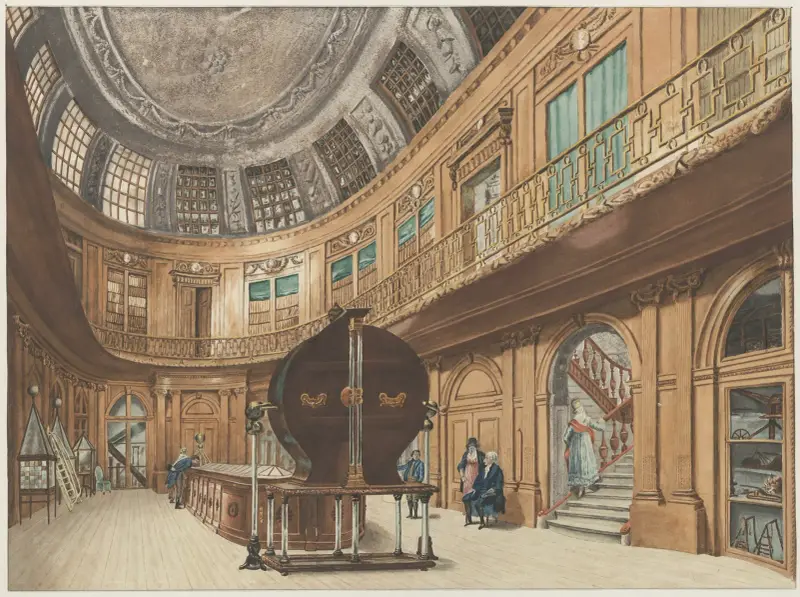 Teyler’s Stichting. Museum, groote of ovale zaal. av Wybrand Hendriks