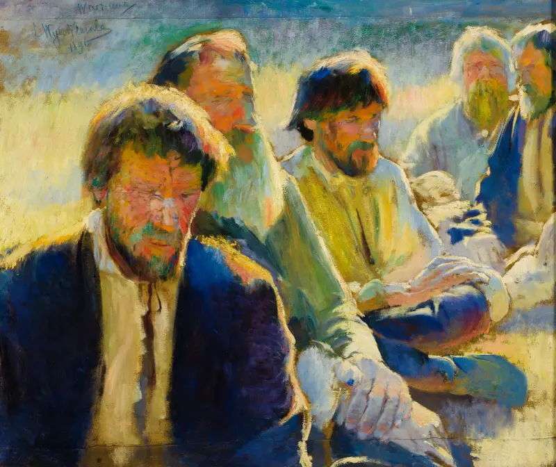Dziady (Dušičky), Leon Wyczółkowski