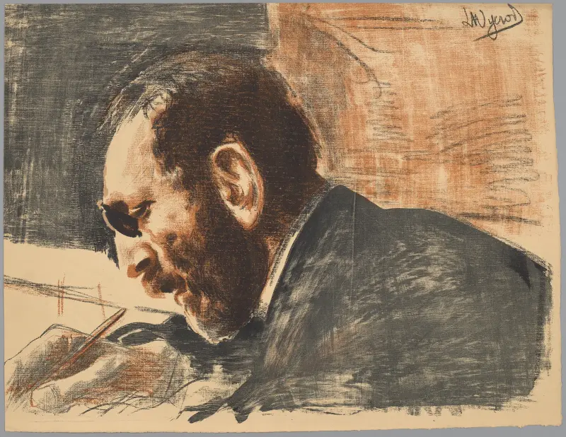 Feliks Jasieński av Leon Wyczółkowski