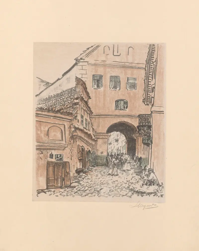 Grodzka brána, Leon Wyczółkowski