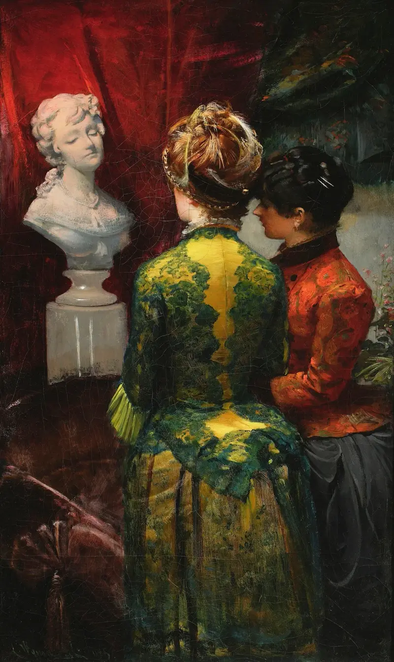 V budoáru, Leon Wyczółkowski