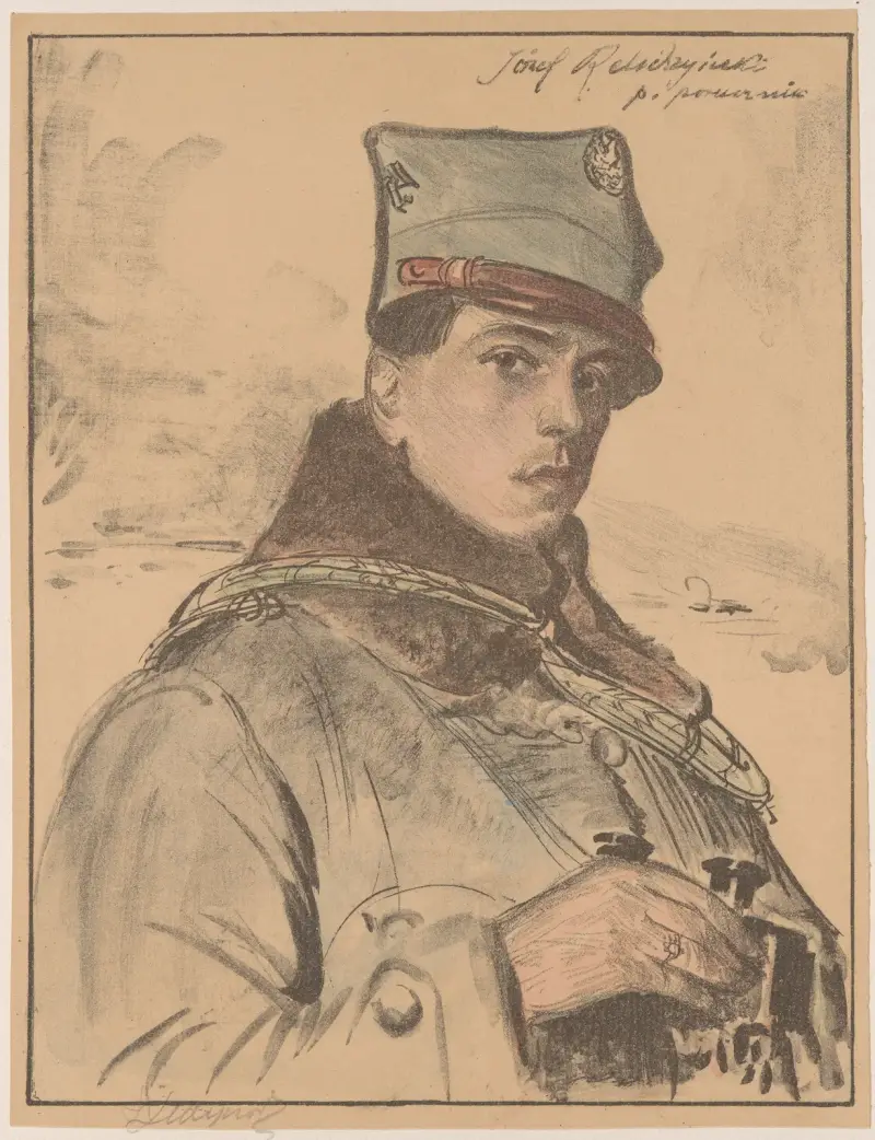 Józef Relidzyński, Leutnant von Leon Wyczółkowski