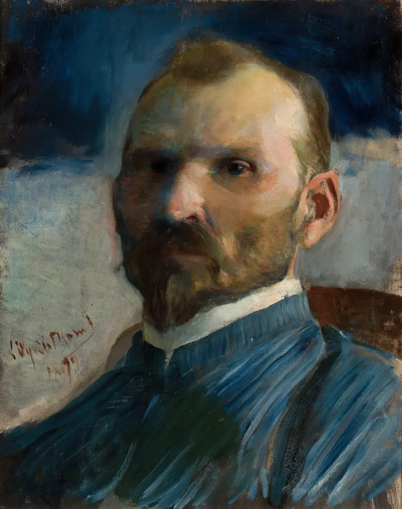 Autoportret, 1898, Leon Wyczółkowski