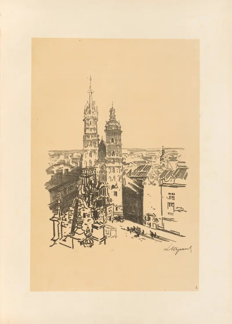 St. Mary’s Church. av Leon Wyczółkowski
