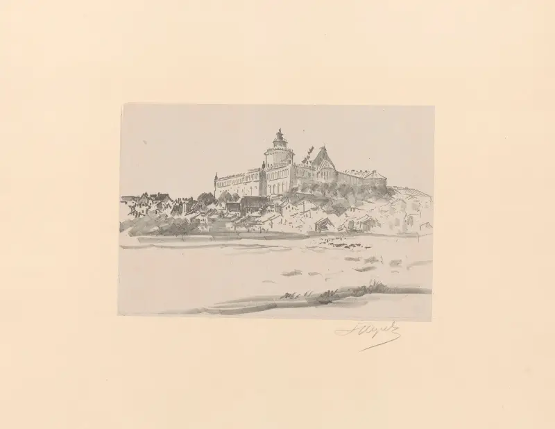 Das Schloss von Leon Wyczółkowski