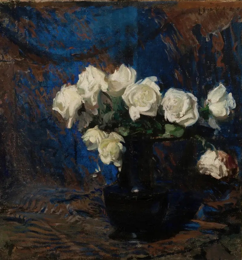 Bílé růže, Leon Wyczółkowski