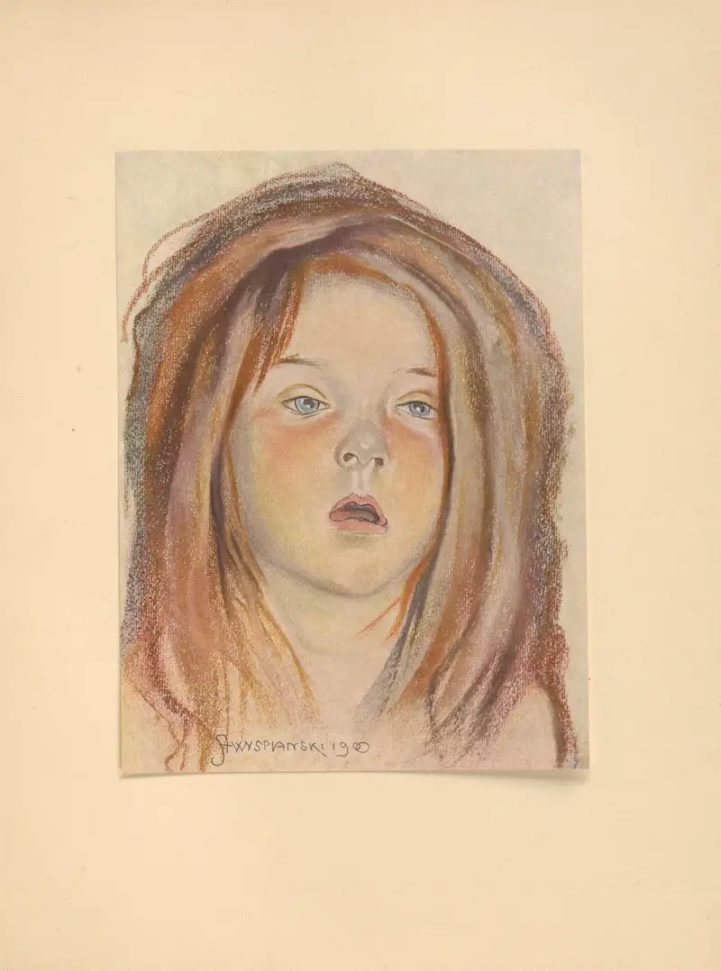 Główka Helenki, 1900 – nr 2 av Stanisław Wyspiański