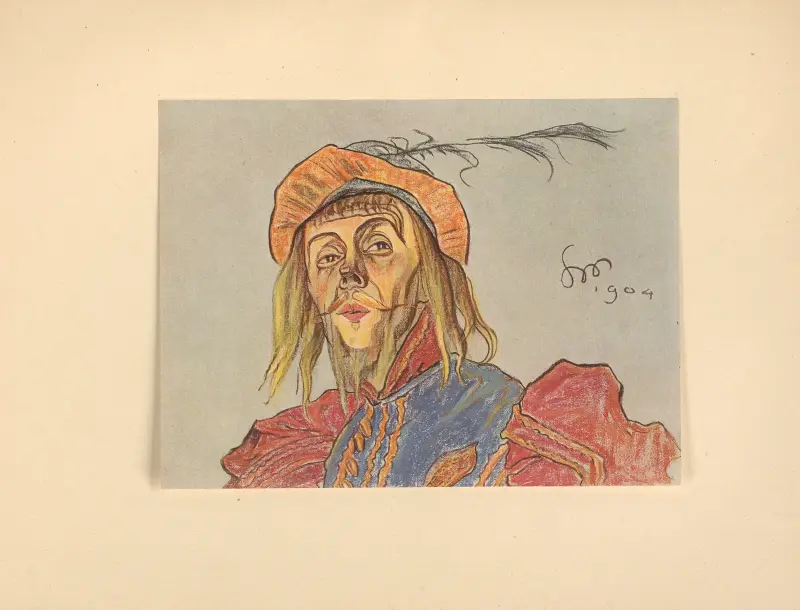 L. Solski som 'Chudogeba' av Stanisław Wyspiański