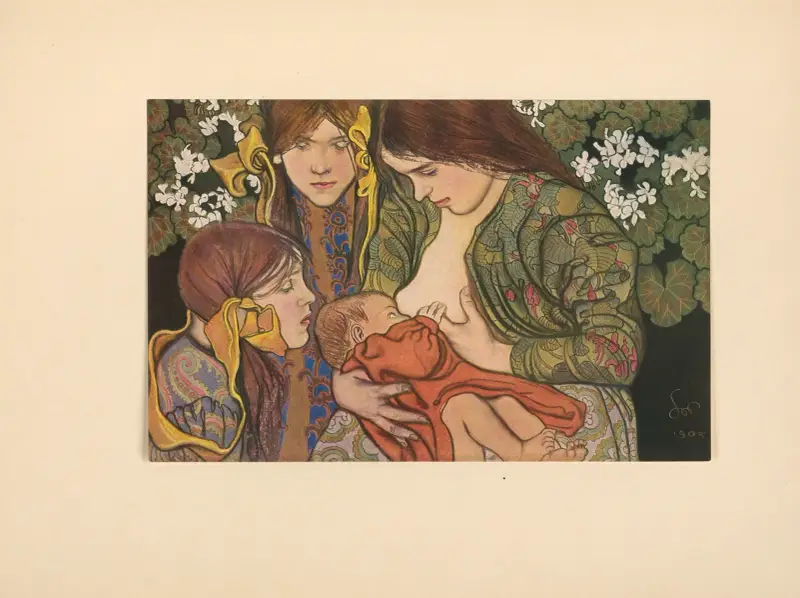 Mutterschaft, 1905 – Nr. 2 von Stanisław Wyspiański