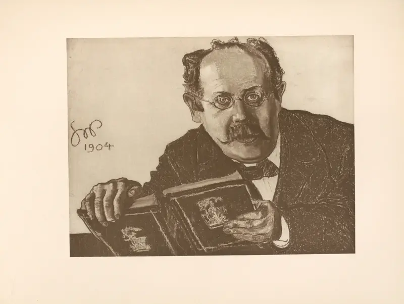 Portret Prof. Dr. Leona Sternbacha av Stanisław Wyspiański