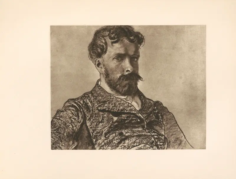 Portret własny, 1903 av Stanisław Wyspiański