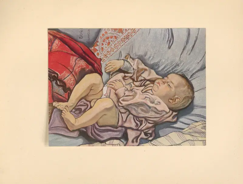 Der schlafende Stas von Stanisław Wyspiański