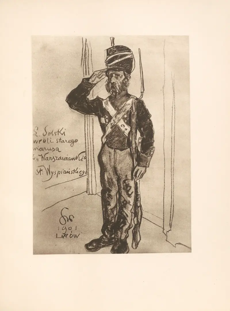 Der alte Waffenbruder von Stanisław Wyspiański