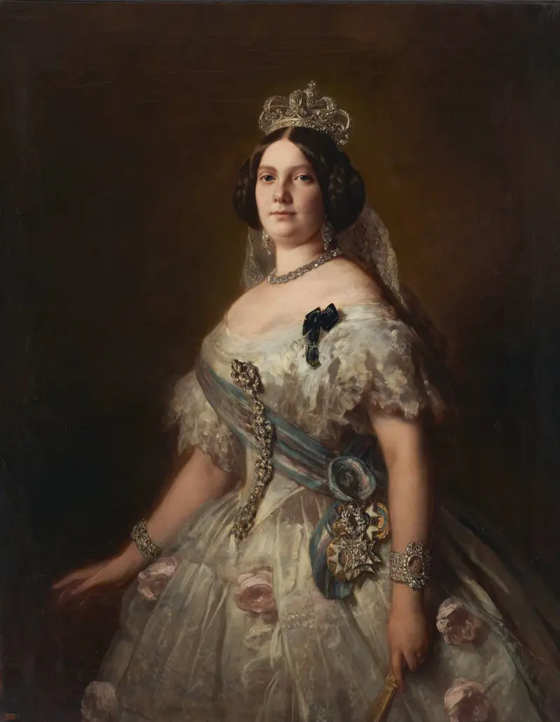 Isabella, Queen of Spain av Franz Xaver Winterhalter