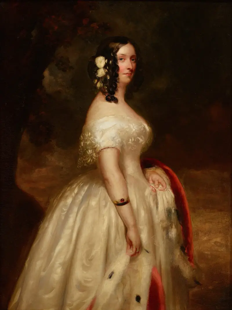 Portrait of a Lady – nr 1 av Franz Xaver Winterhalter
