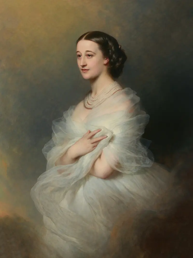Portrait of the Duchess of Alba av Franz Xaver Winterhalter