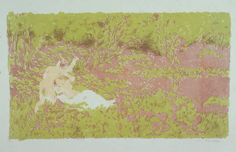 Deux femmes dans un paysage, 1900 – nr 2 av Ker-Xavier Roussel