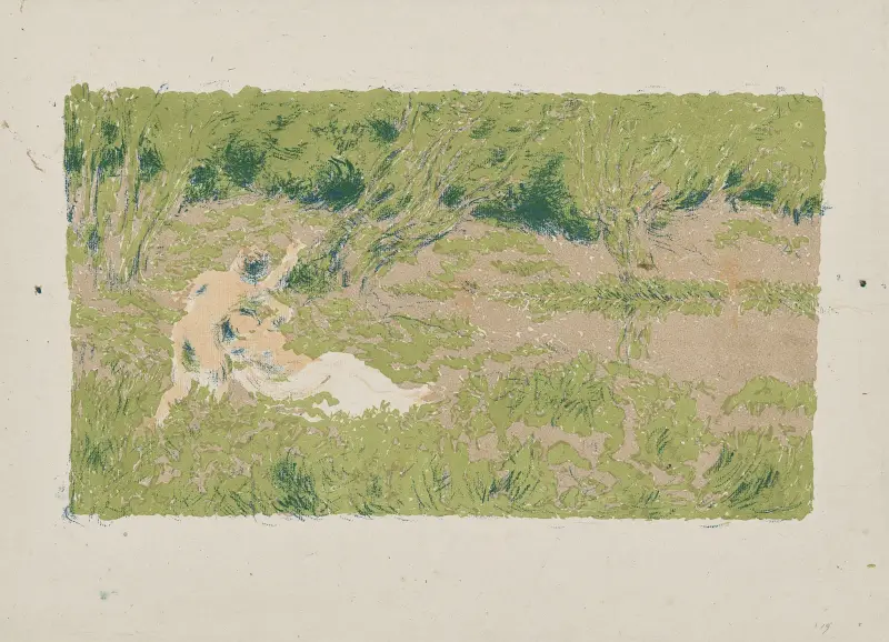 Deux femmes dans un paysage, 1900 – nr 1 av Ker-Xavier Roussel