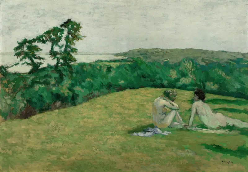 Vor dem Meer (Varengeville) von Ker-Xavier Roussel