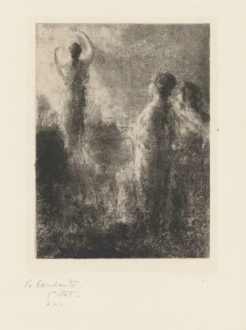La Bacchante av Ker-Xavier Roussel