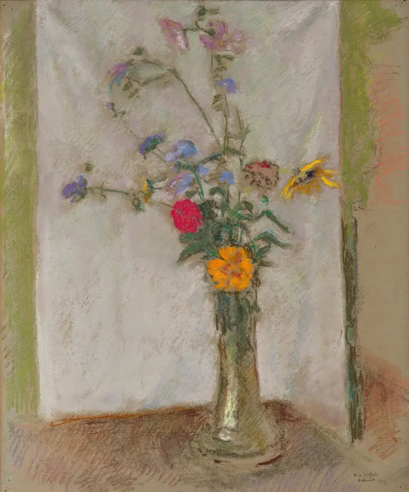 Stilleben med blommor av Ker-Xavier Roussel