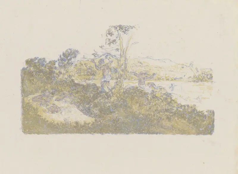 Figurer vid havet, 1898 av Ker-Xavier Roussel