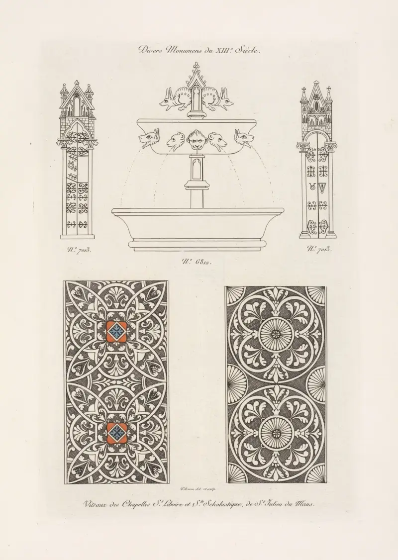 Divers monumens du XIIIe. siècle. av Nicolas Xavier Willemin