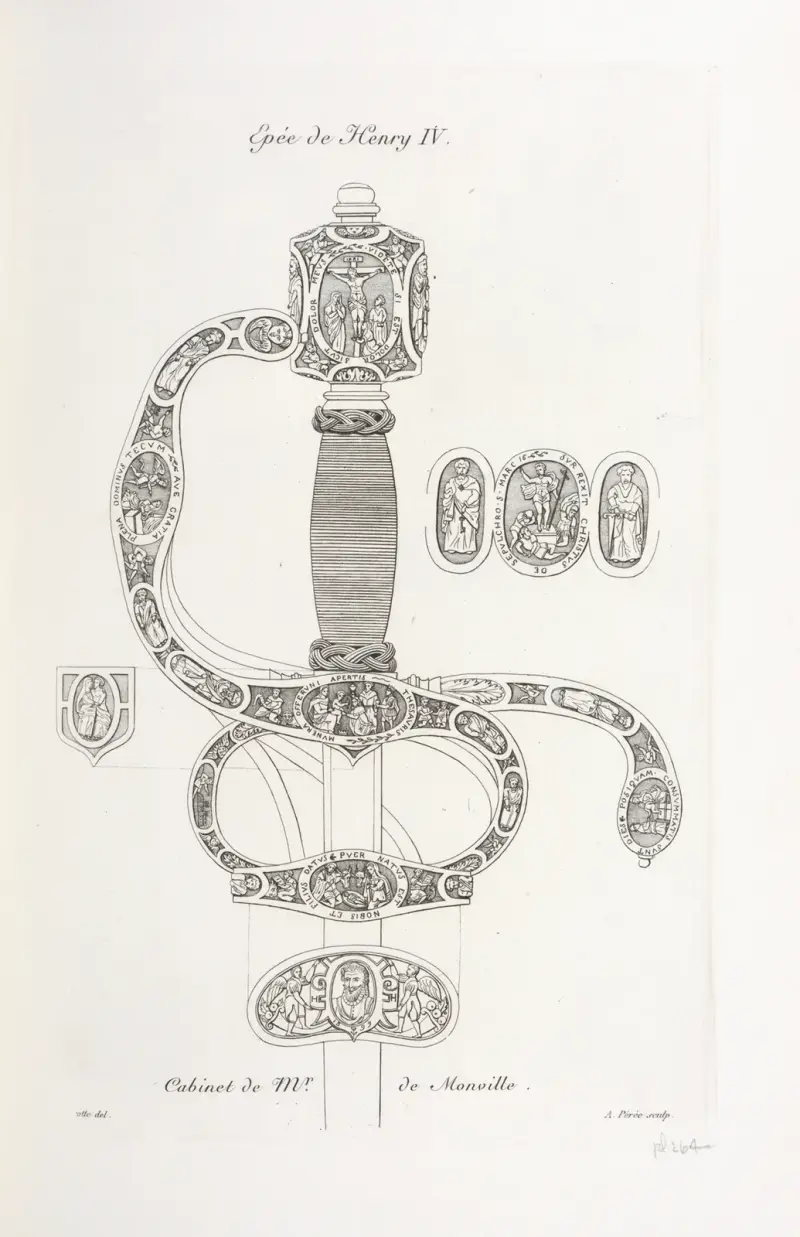 Schwert Heinrichs IV. von Nicolas Xavier Willemin