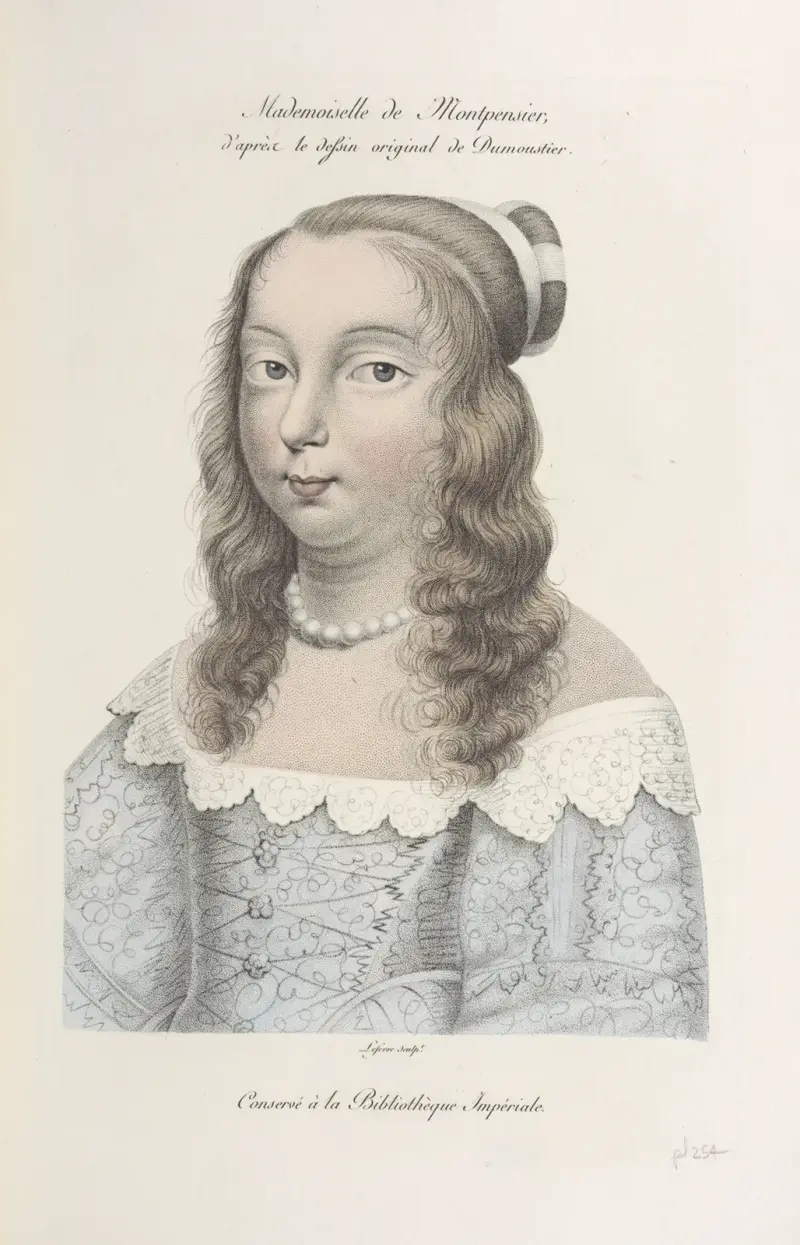 Mademoiselle de Montpensier av Nicolas Xavier Willemin