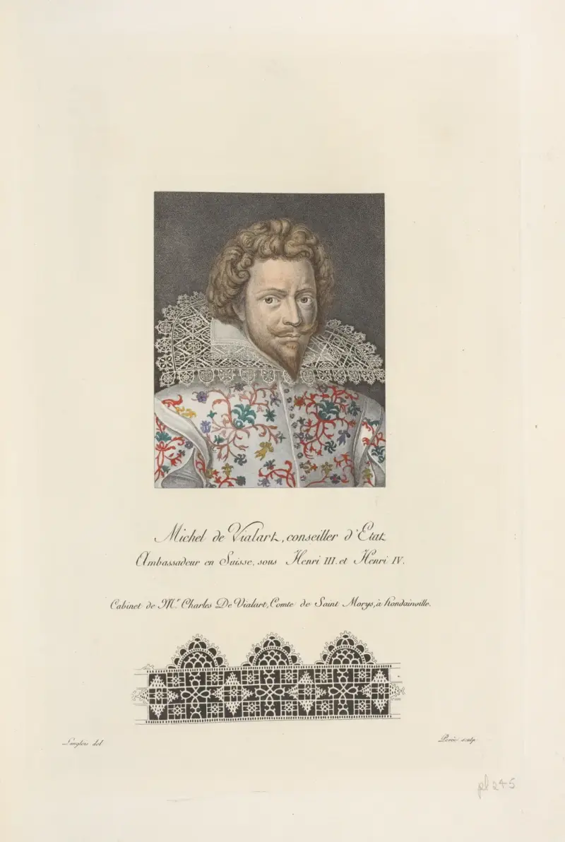 Michel de Vialart, conseiller d’état ambassadeur en Suisse, sous Henri III et Henri IV. av Nicolas Xavier Willemin