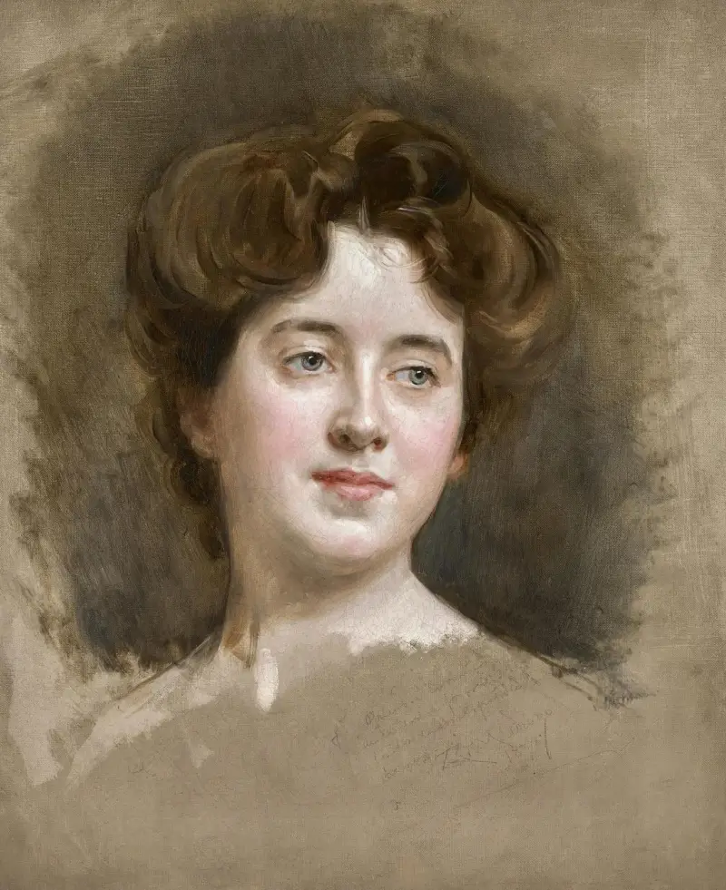 En ung skönhet av Raimundo de Madrazo y Garreta