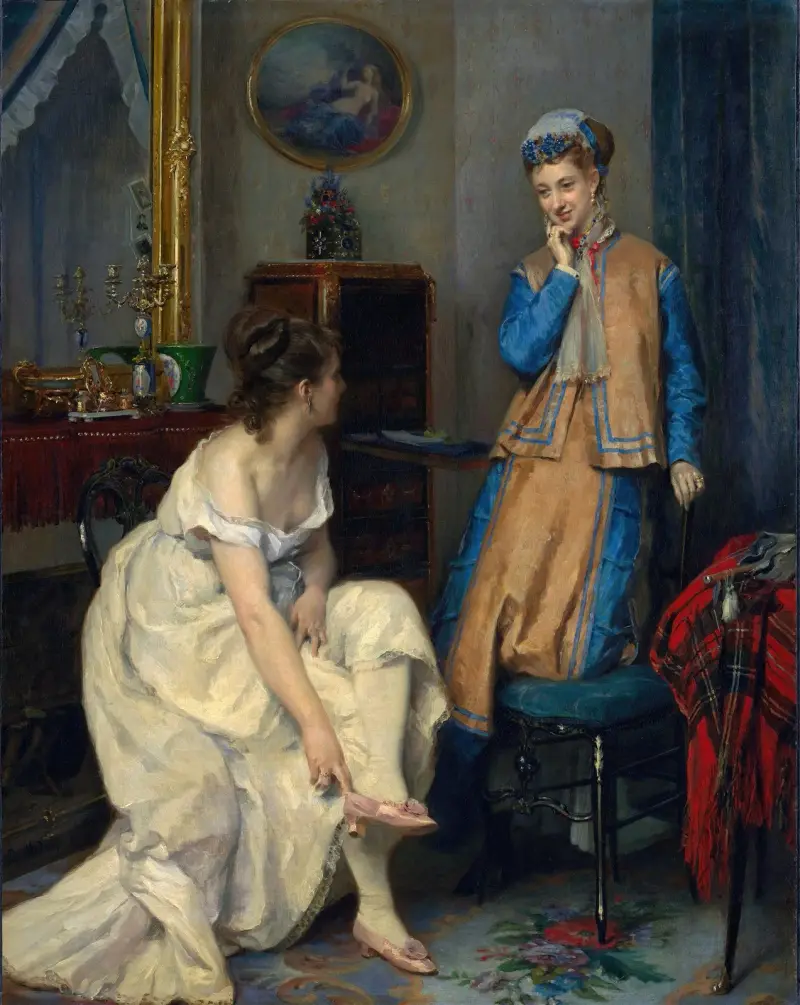 Důvěrnosti, Raimundo de Madrazo y Garreta