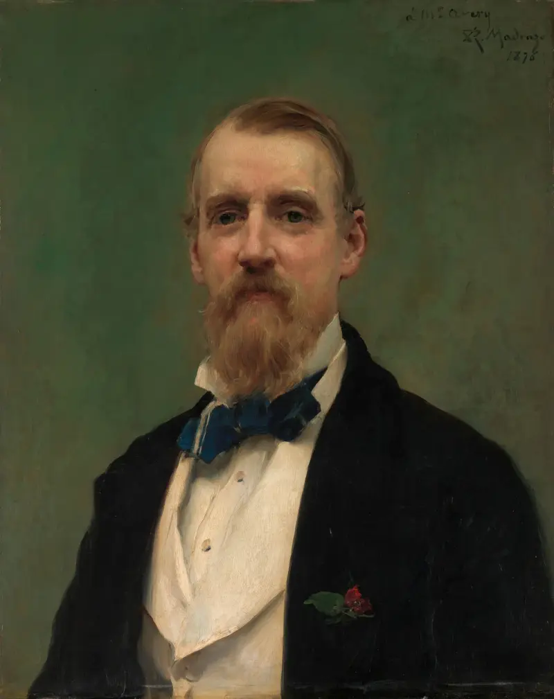 Samuel P. Avery (1822–1904) von Raimundo de Madrazo y Garreta