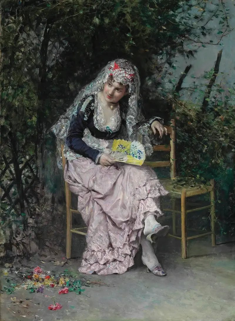 Schůzka, Raimundo de Madrazo y Garreta