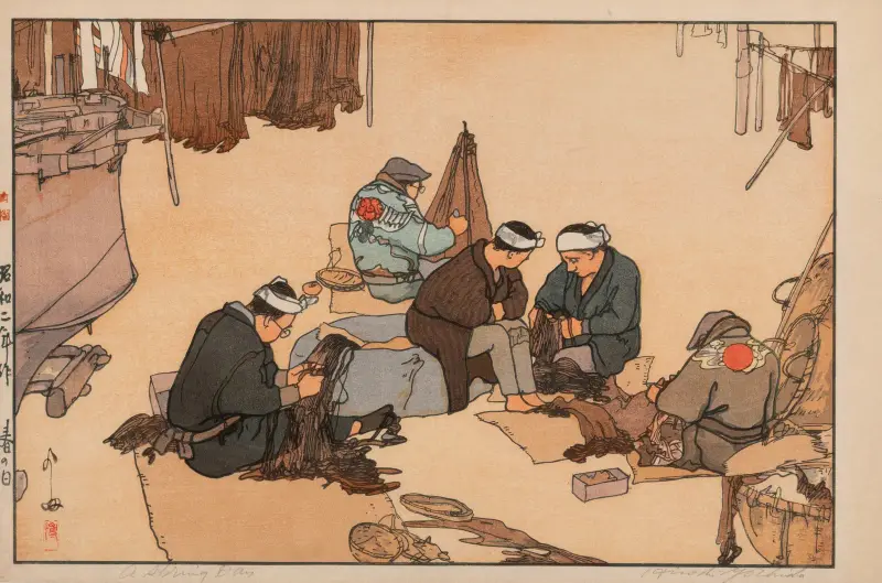 Jarní den (Haru no hi), Yoshida Hiroshi