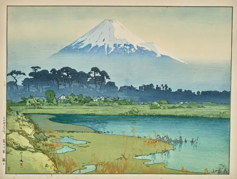 Asahi (Východ slunce), 1926 – č. 1, Yoshida Hiroshi